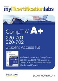 MyITcertificationLabs: A+ Lab Access Code Card