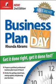 Business Plan in a Day, 2nd Edition: Get It Done Right, Get It Done Fast (Business Plan in a Day: Get It Done Right, Get It Done Fast)