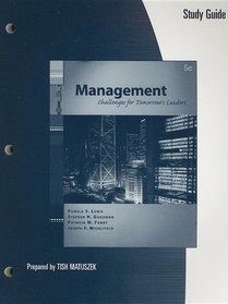 Study Guide for Lewis/Goodman/Fandt's Management: Challenges for Tomorrow's Leaders, 5th