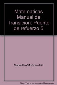 Matematicas Manual de Transicion: Puente de refuerzo 5