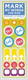 Mark My Words for Kids: Bookmark + Sticker Kit