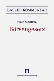 Basler Kommentar zum Brsengesetz (BEHG)
