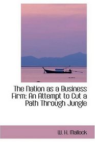 The Nation as a Business Firm: An Attempt to Cut a Path Through Jungle