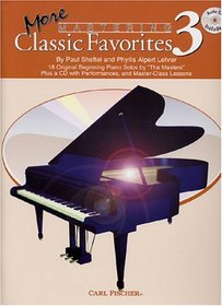 More Mastering Classic Favorites, Book 3 (with CD)
