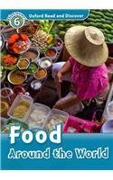 Oxford Read and Discover: Level 6: Food Around the World Audio CD Pack