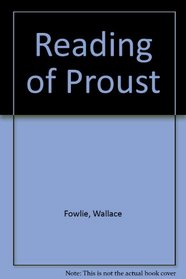 Reading of Proust