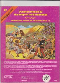 Keep on the Borderlands Dungeon Module B2