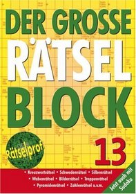 Der groe Rtselblock 13