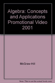 Algebra: Concepts and Applications Promotional Video 2001