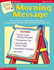 Quick Tips: Morning Message