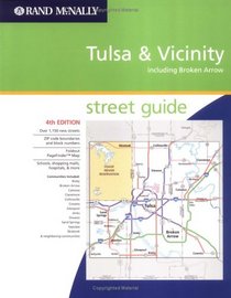 Rand Mcnally Atlas Tulsa & Broken Arrow, Oklahoma