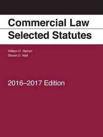 Commercial Law: Selected Statutes