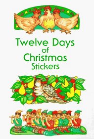 Twelve Days of Christmas Stickers