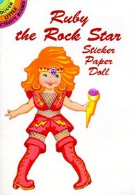 Ruby the Rock Star Sticker Paper Doll (Dover Little Activity Books)