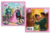 Aurora and the Helpful Dragon/Tiana and Her Furry Friend (Disney Princess) (Deluxe Pictureback)