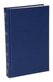 GOD'S WORD for Worship Ribbon Blue Hardcover