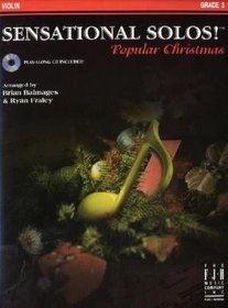 Sensational Solos! Popular Christmas (Play-Along Book and CD) - Violin
