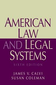 American Law And Legal Systems- (Value Pack w/MySearchLab)