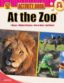 Brighter Child At the Zoo Activity Book Ages 3-6