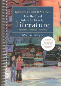 Resources for Teaching , The Bedford Introduction to Literature