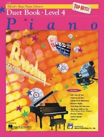 Alfred's Basic Piano Course Top Hits! Duet Book, Bk 4 (Alfred's Basic Piano Library)