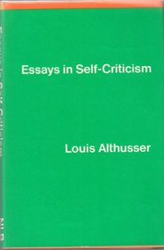 Essays in Self-criticism
