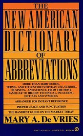 The New American Dictionary of Abbreviations