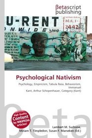 Psychological Nativism Psychology Empiricism Tabula Rasa Behaviorism ...