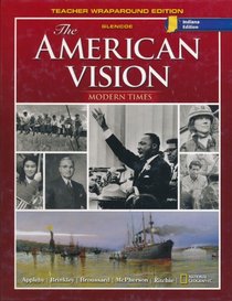 The American Vision Modern Times Teacher Wraparound Edition-indiana
