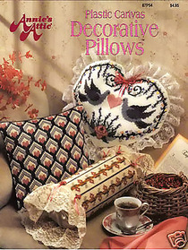 Decorative Pillows ( plastic canvas)