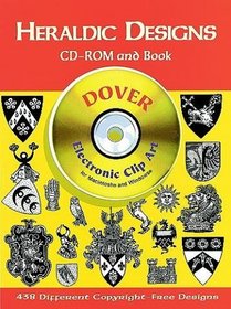 Heraldic Designs CD-ROM and Book (Dover Electronic Clip Art)