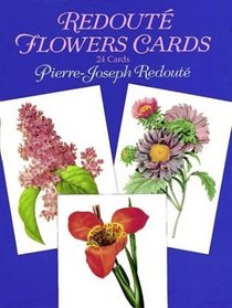 Redoute Flowers Cards (Card Books)