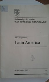 External Programme Subject Guides: B.A.Geography - Latin America