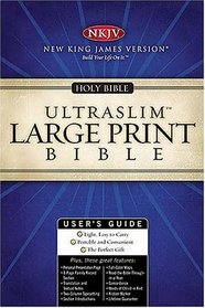 NKJV Large Print UltraSlim Bible