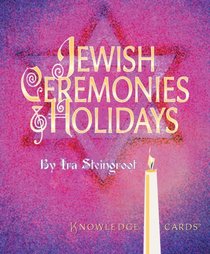 Jewish Ceremonies & Holidays Knowledge Cards Deck