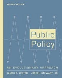 Public Policy: An Evolutionary Approach