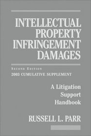 Intellectual Property Infringement Damages: A Litigation Support Handbook 2003 Cumulative Supplement