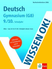 Wissen ok! Deutsch 9./10. Schuljahr Gymnasium (G8)