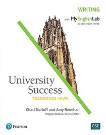 4: University Success Writing, Transition Level, with MyEnglishLab