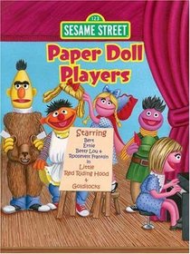 Sesame Street Paper Doll Players