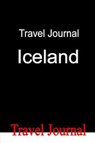 Travel Journal Iceland