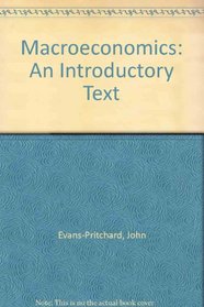 Macroeconomics: An Introductory Text