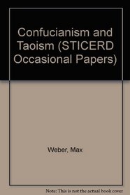 Confucianism and Taoism (STICERD Occasional Papers)