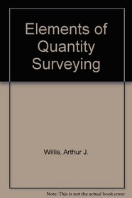 Elements of Quantity Surveying