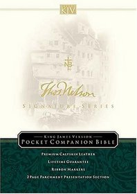 KJV Pocket Companion Bible: Signatures Series Edition