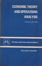 Economic Theory Oper Anal **