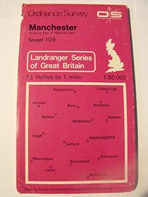 L/R Map 109 Flat Manchester Bolton & Wa (Landranger Maps)