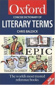 The Concise Oxford Dictionary of Literary Terms (Oxford Paperbacks)