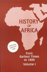 History of Africa: From Earliest Times to 1800