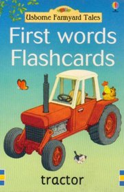 First Words Flashcards (Usborne Farmyard Tales)